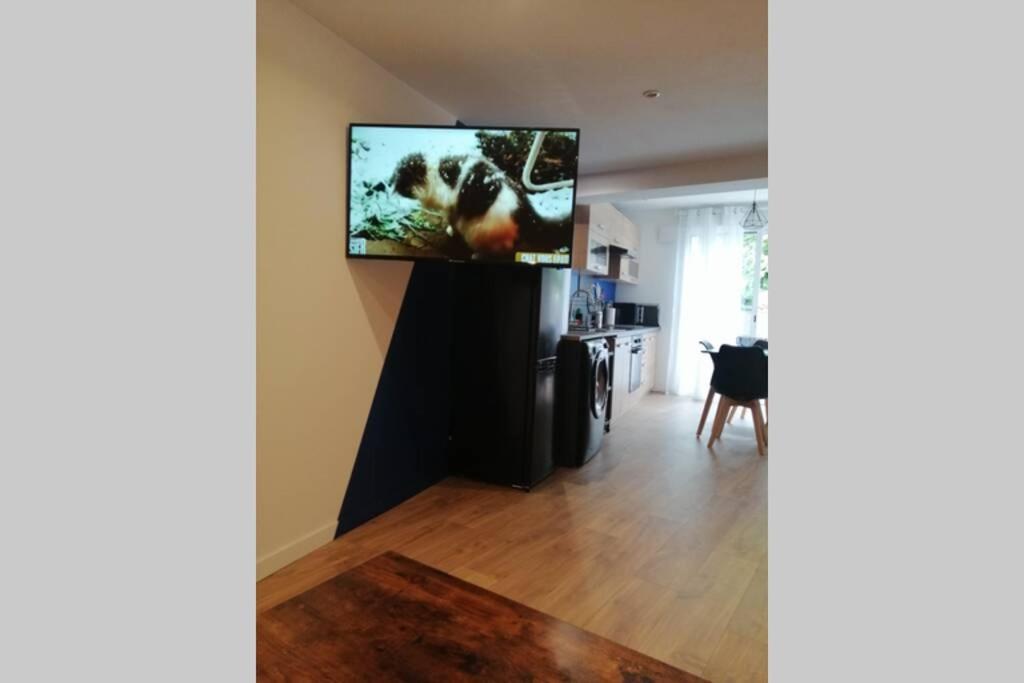 Charmant Appartement Avec Terrasse Pont-de-l'Isere Ngoại thất bức ảnh